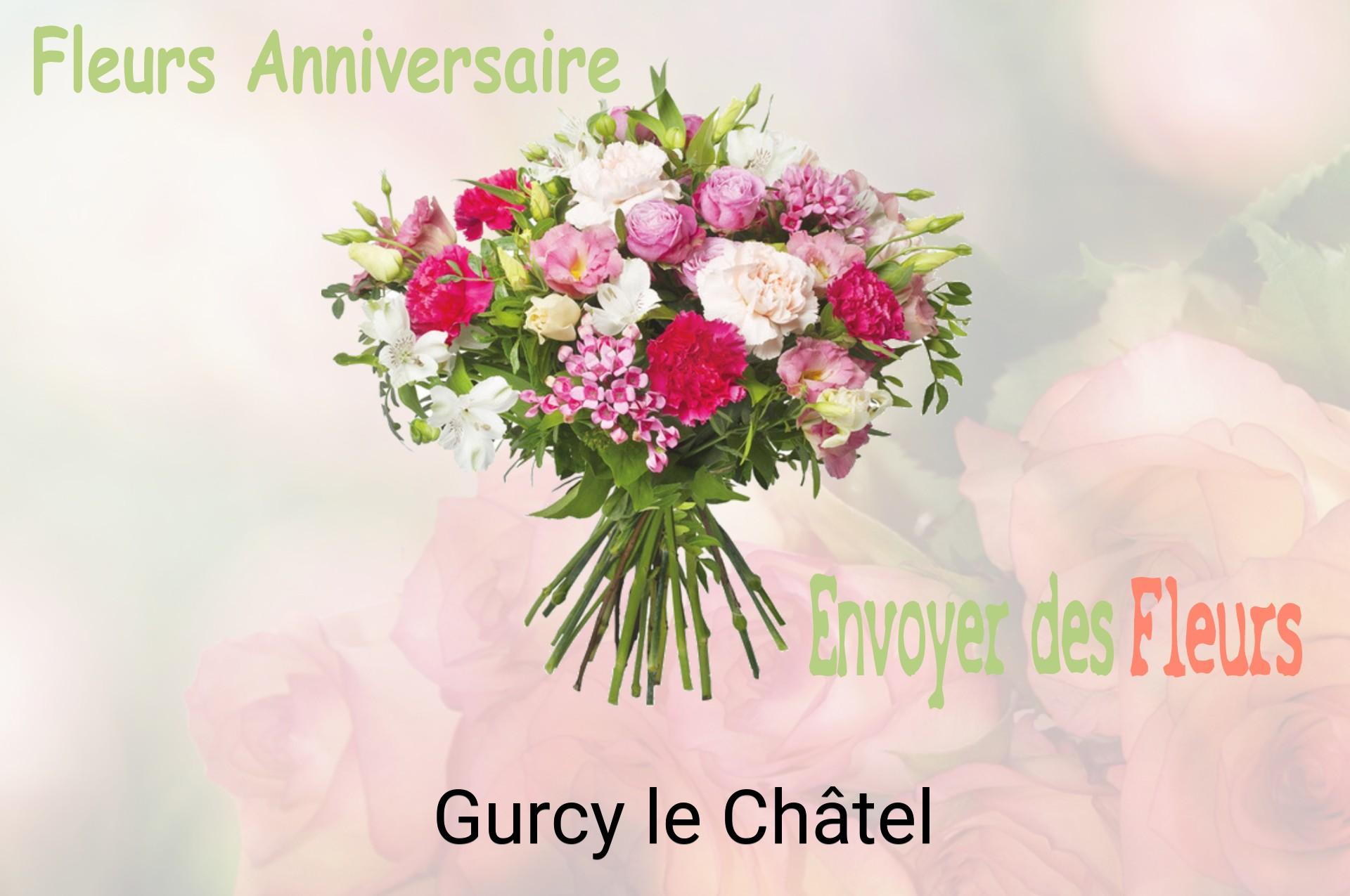 Bouquet de fleurs d’anniversaire livré à Gurcy-le-Châtel
